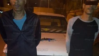 ضبط عاطلين سرقوا سيارة شيفرولية بعين شمس