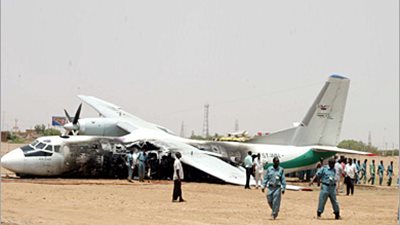 السودان: سقوط طائرة حربية ومقتل طاقمها