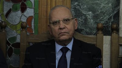 وزير العدل في عزاء شقيق 