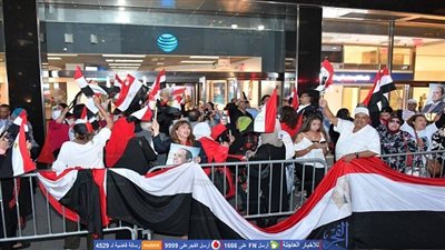 عاجل.. لحظة وصول الرئيس السيسي 