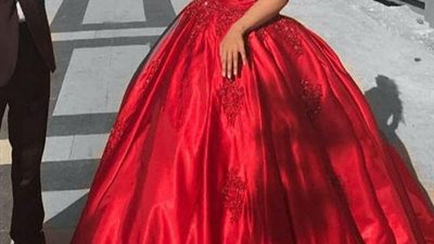 لعروس هذا العام.. فساتين زفاف باللون الأحمر (صور)