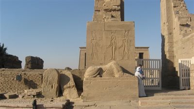 معلومات تاريخية عن معبد دندرة