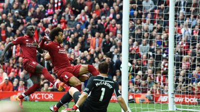 صلاح يفك النحس ويسجل ثالث أهدافه بالدوري الانجليزي