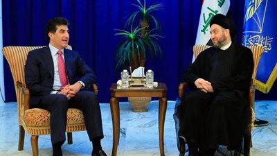 رئيس تيار الحكمة الوطني يبحث مع 