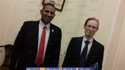 رئيس جامعة أسوان يلتقي السفير الياباني الجديد بالقاهرة