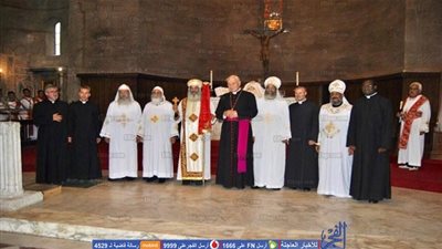 أسقف تورينو وروما بالكنيسة القبطية الأرثوذكسية يزور مدينة فيتربو الإيطالية