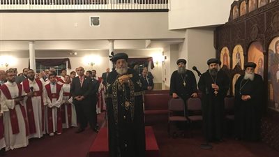 من نيوچيرسي.. البابا تواضروس يجيب على سؤال مواطن هل الأمور في مصر مستقرة ؟ 