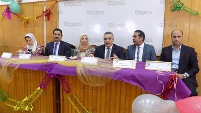 بحضور العميد.. حفل استقبال الطلاب الجدد بكلية الحاسبات والمعلومات جامعة الفيوم  
