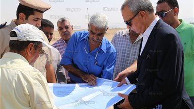 بدء ضخ المياه لأراضي المراشدة أكتوبر المقبل (صور )