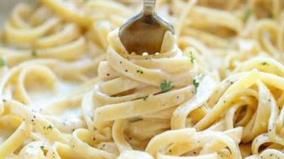 طريقة تحضير مكرونة بجبن البارميزان