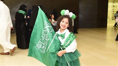هكذا ارتسمت فرحة الصغار في اليوم الوطني السعودي الـ88