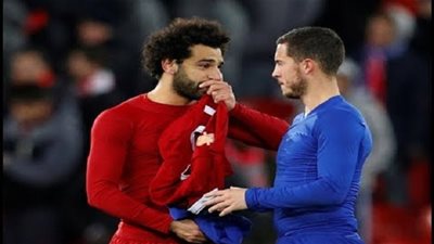 هازارد يخون محمد صلاح في حفل جوائز الأفضل