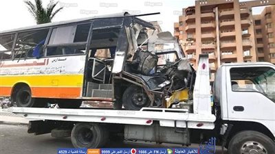 أولياء أمور طلاب حادث أتوبيس مدرسة العلا: أولادنا أُصيبوا بكسور ونزيف