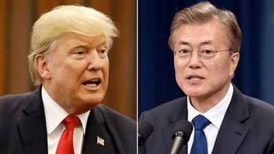 رئيس كوريا الجنوبية وترامب يتفقان على مواصلة العقوبات على الشمال