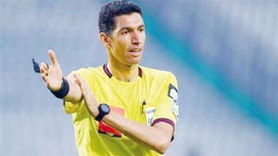 جهاد جريشة حكما لمباراة النصر والجزيرة بالبطولة العربية