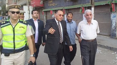 محافظ الشرقية يبدأ جولته الصباحية بمتابعة تنفيذ الأعمال بنفق عرابي بالزقازيق