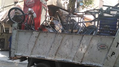 رفع 61 حالة إشغالات طريق في حملات أمنية بقطاع أكتوبر 