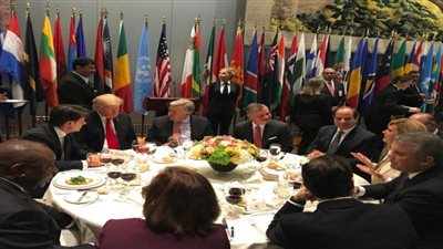 نشاط الرئيس في ثالث يوم بنيويورك.. 