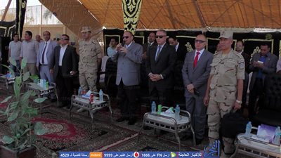 محافظ الفيوم يشهد البيان العملي لتأمين الأهداف الحيوية بكوم أوشيم (فيديو وصور)