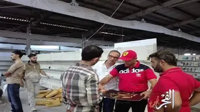 هيثم الحاج علي يتابع تجهيزات هيئة الكتاب بمعرض الأردن (صور)