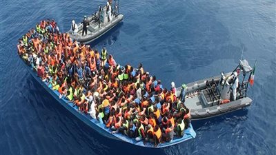 البحرية الليبية: إنقاذ 116 مهاجرا غير شرعي قبالة السواحل الليبية