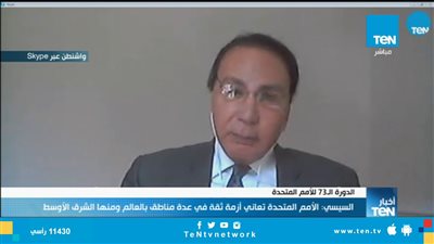 أستاذ علوم سياسية يوضح أهم ما جاء في كلمة السيسي في الأمم المتحدة