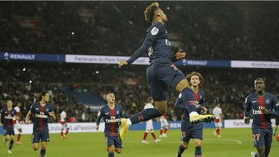 الدوري الفرنسي - باريس سان جيرمان يسحق ريمس بالأربعة   
