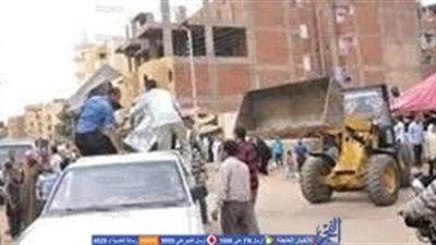 إزالة الإشغالات بـ 9 مناطق في الجيزة