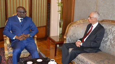 نائب وزير الخارجية يستقبل رئيس مجلس الشيوخ البوروندي