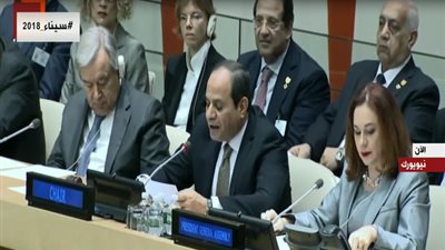 السيسي يعلن تسليم فلسطين رئاسة مجموعة الـ