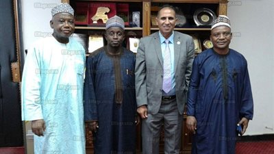 توقيع مذكرة تفاهم بين جامعة أسوان وجامعة  كانو النيجيرية في مجالات التعاون العلمي 