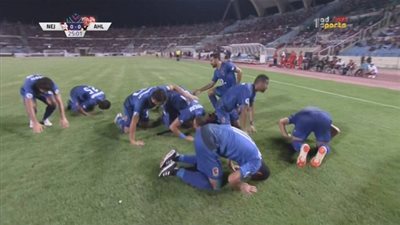 عاجل.. الأهلي يسجل الهدف الأول في شباك النجمة بصاروخية معلول (فيديو)