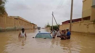 مقتل شخصين جراء أمطار غزيرة في ليبيا