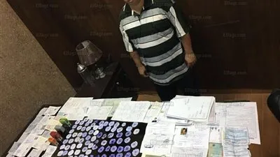 مباحث المرور تضبط أخطر مزورين بالجيزة (صور)