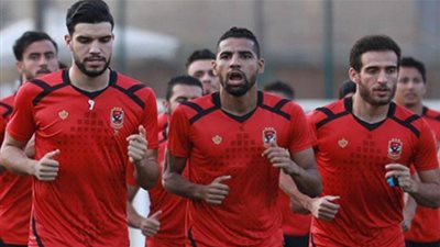 مران خفيف لرباعي الأهلي