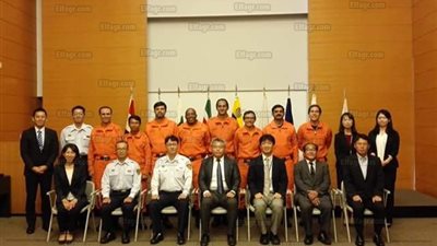 مدير إسعاف الدقهلية يشارك في تدريب لإنقاذ الضحايا باليابان (صور)