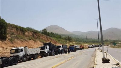 اتساع إضراب سائقي الشاحنات في إيران بصورة غير مسبوقة (فيديو+ صور)