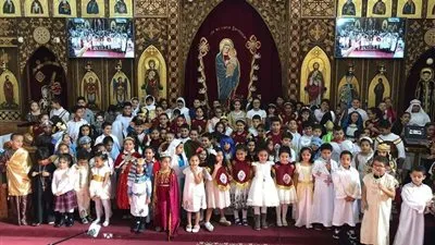 الاحتفال بمئوية مدارس الأحد واليوبيل الفضي للكنيسة ببرايتون انجلترا