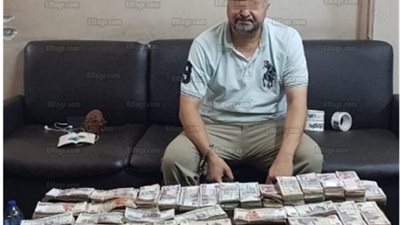 ضبط شخص يتاجر في النقد الأجنبي خارج السوق المصرفي