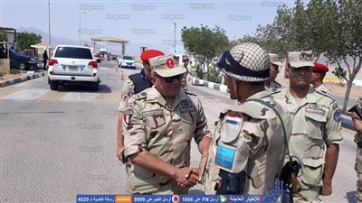 قائد الجيش الثالث الميداني يواصل المرور على كمائن جنوب سيناء 