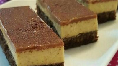 طريقة تحضير حلى السميد البارد