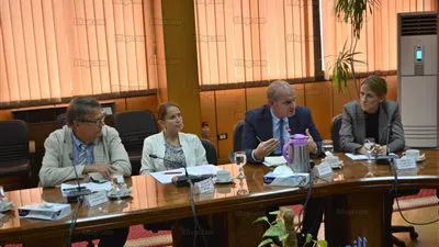 وفد 'GIZ' يلتقي 'سعفان'.. ويعرب على أمله في تبادل الإفادة بين الجانبين المصري والألماني (صور)‎