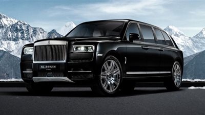 Klassen تزيد من شراسة سيارة رولز رويس كولينان المصفحة
