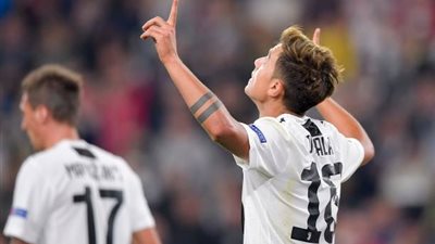 هاتريك ديبالا يقود يوفنتوس للفوز على يونج بويز بدوري الأبطال