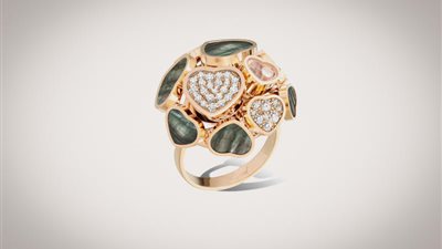 خواتم مرصعة بالأحجار لإطلالة ملفتة (صور)