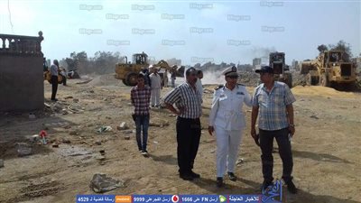 مدير أمن السويس والسكرتير العام يقودان حملة تنفيذ 29 قرار إزالة واسترداد أراضى الدولة (صور)