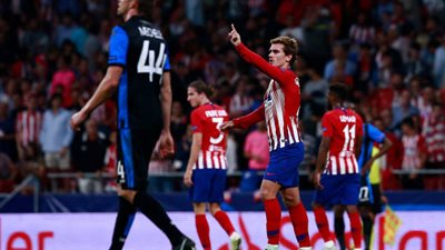  أتلتيكو مدريد يكتسح كلوب بروج بثلاثية في دوري الأبطال