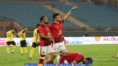 إصابة صلاح محسن تهدد لحاقه بمباراة الأهلي والاتحاد