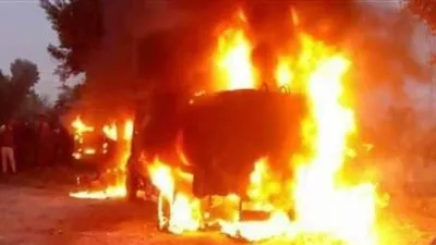 ننشر أسماء المتوفي والمصابين إثر حادث انفجار مستودع بترولي في مسطرد