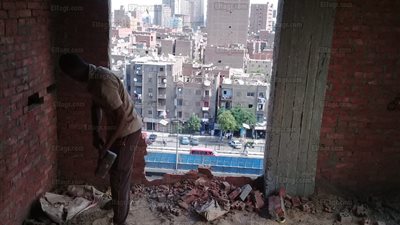 لليوم الثالث.. إزالة المباني المخالفة بالمنيب 